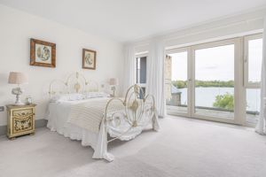 Master bedroom - lake view- click for photo gallery